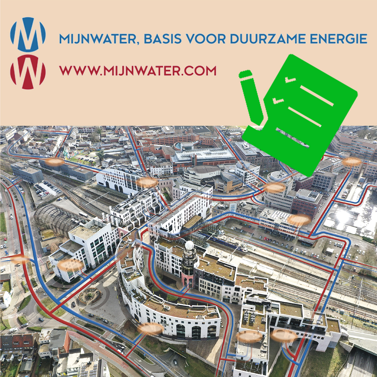 ‘Groen met een griffel’ voor Mijnwater